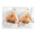 Фото товара - Набор Елочных Украшений Домик (11см, 2шт., розовое шампанское) 972318, (Shantou Gepai Plastic lndustrial Сo. Ltd)