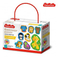 Фото товара - Пазлы Половинки. Дикие животные (Baby toys, контурные) 04121, (ООО "Десятое королевство")