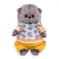 Маленькое фото товара - Budi Basa Мягкая Игрушка Кот Басик BABY в свитшоте (20см, в подарочной коробке) BB-103, (ООО "МПП"). Вариант №1