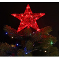 Фото товара - Елочное Украшение Верхушка Красная звезда (19*19см, 15 LED, 1 режим, красный) НВУ-0008, (ООО "МИЛЕНД")