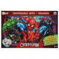 Фото товара - Умные Игры Супергерои (игра-ходилка, фишки, кубик, в коробке, от 5 лет) 545255, (ООО "СИМБАТ")