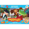 Фото товара - Умные Игры Чебурашка (игра-ходилка, фишки, кубик, Союзмультфильм, в коробке, от 3 лет) 565130, (ООО "СИМБАТ")