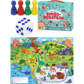 Фото товара - Настольная Игра Играй, ищи, изучай. Буквоискатели (игра-ходилка, фишки, кубик, в коробке, от 4 лет) ИН-0759, (Рыжий кот)