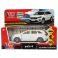 Фото товара - Модель Инерционная Технопарк KIA Sorento Prime (12см, металл, открываются двери и багажник, белый, в коробке) SB-17-75-KS-WHITE-WB, (Huada Toy Co.,Ltd)