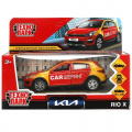 Маленькое фото товара - Модель Инерционная Технопарк KIA Rio КАРШЕРИНГ (12см, металл, открываются двери и багажник, красный, в коробке) XLINE-12DEL-RD, (Shantou City Daxiang Plastic Toy Products Co., Ltd). Вариант №1