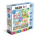 Фото товара - Пазл Baby Games набор 4 дет.,6 дет.,9 дет.,12 дет. Летние моменты (4в1) 07873, (ООО "Оригами")