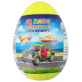Фото товара - WoodLandToys IQ Пазл. Транспорт (дерево, в ассорт., в яйце) 136104, (ООО "СИБИРСКИЙ СУВЕНИР")