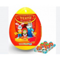 Фото товара - WoodLandToys Игровой набор. Театр по сказкам (дерево, в яйце) 136108, (ООО "СИБИРСКИЙ СУВЕНИР")