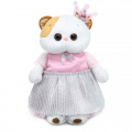 Маленькое фото товара - Budi Basa Мягкая Игрушка Кошечка Ли-Ли в платье и с короной (24см, в подарочной коробке) LK24-154, (ООО "МПП"). Вариант №1