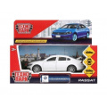 Маленькое фото товара - Модель Инерционная Технопарк Volkswagen PASSAT (12см, металл, открываются двери и багажник, белый, в коробке, от 3 лет) PASSAT-12-WH, (Huada Toy Co.,Ltd). Вариант №1