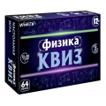 Маленькое фото товара - Настольная Игра ИГРОТЕКА КВИЗ. Физика (64 карточки, 7-9 класс, в коробке, от 12 лет) 51-0101-02, (Просвещение-Союз). Вариант №1