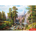 Фото товара - Пазлы 500 дет. В. Потапов. Пейзаж с водопадом РУКП500-2919, (Рыжий кот)