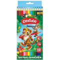 Фото товара - Карандаши 12цв КЦ12КР Creativiki