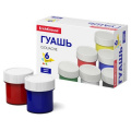 Фото товара - Гуашь  6цв 17мл 50543 Basic ErichKrause
