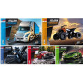 Фото товара - Альбом для рисования 24л на спирали "Мир моторов/World of motors" перфорация на отрыв (062435) Хатбер