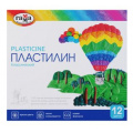 Фото товара - Пластилин  12цв 240 гр. "Классический" со стеком 281033 Гамма