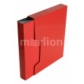 Маленькое фото товара - Папка-файл  80 DeLuxe DLVBOX80RED 0.7мм, в коробе (1139852) Бюрократ. Вариант №1