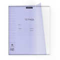 Фото товара - Тетрадь  18л линия с пластиковой обложкой 56363 Классика CoverPro® "Пастель" сиреневая ErichKrause