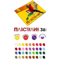 Фото товара - Пластилин  36цв 720 гр. "Ярко" со стеком LBMC-0136 Лео