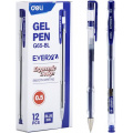 Фото товара - Ручка гелевая "Каждый раз/EveryU" EG65-BL 0.5 мм синяя (1872835) Deli
