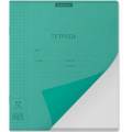 Маленькое фото товара - Тетрадь  12л клетка с пластиковой обложкой 56440 КлассикаCoverPrо® " Сияние" бирюзовая ErichKrause. Вариант №1