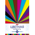 Фото товара - Набор цветной бумаги А4 16л 16цв. "Цветные лучи" (088669) 32409 Хатбер
