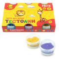Маленькое фото товара - Тесто для лепки  6цв 360 гр. "Тестолин" LPLD-0106 Лео. Вариант №1