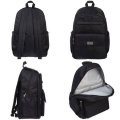 Фото товара - Рюкзак молодежный "СИТИ ШИК. BLACK" 45х31х15 см 2 отделения 4 кармана и 1 потайной на спинке (072902) 23052 Хатбер