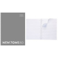 Маленькое фото товара - Тетрадь А4  80л линейка "Premium NEWtone PASTEL Серый жемчуг" картон 80Т4лA2гр_05054 (067705) Хатбер. Вариант №1