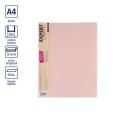Фото товара - Папка-файл  20 Trend Pastel "Pastel" 20мм диагональ персиковый 600мкм EC27041320 Expert Complete