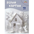 Фото товара - Набор картона белого А4  10л "Домик" С7582-07 АппликА