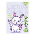 Фото товара - Набор цветной бумаги А4 10л 10цв."КАВАИ/KAWAII" 82698/01 Альт