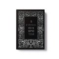 Фото товара - Записная книжка А6  96л "Винтаж. Черный" КЗФФ6964635 Listoff