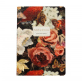 Фото товара - Записная книжка А5  60л линейка "ФЛОРА.РОСКОШНЫЙ БУКЕТ/FLORA.LUSH BOUQUET" экокожа 7-60-1315/14 Bruno Visconti
