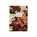 Фото товара - Записная книжка А6  60л линейка "ФЛОРА.РОСКОШНЫЙ БУКЕТ/FLORA.LUSH BOUQUET" экокожа 7-60-1316/14 Bruno Visconti