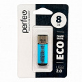 Фото товара - ФЛЕШ-накопитель (USB) PERFEO  8GB E04 Серия "Синяя экономика" PF-E04N008ES PERFEO