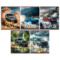 Маленькое фото товара - Тетрадь  48л клетка "По бездорожью/Off Road" ТКЛ489640 Listoff. Вариант №1