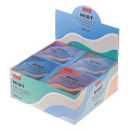 Фото товара - Бумага для заметок с клеевым краем 75х75 мм 80 листов "МИСТ" 090334 асс. в карт. Дисплей-витрине Хатбер