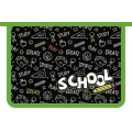 Фото товара - Папка для тетрадей А4 на молнии сверху 32,5х23х5,5 см ПМ-А4-29 "SCHOOL 2026" Пчелка