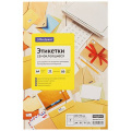 Фото товара - Самокл. этикетки А4 50л 105х99 мм 6шт/лист 70г/м2 белые 06 фр. 16239 (296520) OfficeSpace