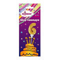 Фото товара - Шар "самодув" Цифра "6" золотая FBZ-03 BOOMZEE