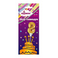 Фото товара - Шар "самодув" Цифра "8" золотая FBZ-03 BOOMZEE