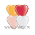 Фото товара - Шар Сердце  5" Пастель 1105-0141 GEMAR