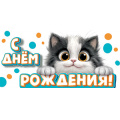 Фото товара - 5Д3061 С Днем рождения! (конверт для денег, текст, детский), (АВ-Принт)