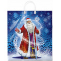 Фото товара - Пакет Полиэтиленовый 40*44 (пластиковые ручки) С Новым годом! Владыка морозов 30404, (ООО "Интерпак")