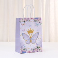 Фото товара - Пакет Бумажный 15*21 Королевская бабочка (крафт) 461-2, (Yiwu Ouwei Paper packaging Co.,Ltd.)