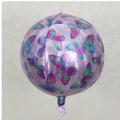 Фото товара - Шар фольгированный 22"  "Розовые бабочки" 50379, (Xiongxian Meizhihai Latex Products Co., Ltd)