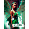 Фото товара - Скетчбук Gatto Rosso. Angel in Green (А4) 64-7988, (Проф-Пресс, 2023), 7Б, c.128