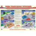 Фото товара - Плакат Виды пешеходных переходов (А2) (ПЛ-16008), (Сфера, 2024), Л, c.1