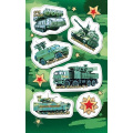 Фото товара - 01123116 Наклейки (Военная техника), (МирОткр)